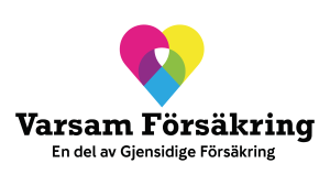 Gemensam logotyp för Varsam och Gjensidige