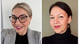 Hanna Ekberg och Anna Kempe på Gjensidige Sverige